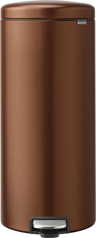 Brabantia NewIcon Pedaalemmer 30 liter Warm Bronze