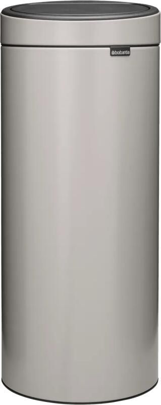 Brabantia Touch Bin Prullenbak 30 Liter Soft Grey