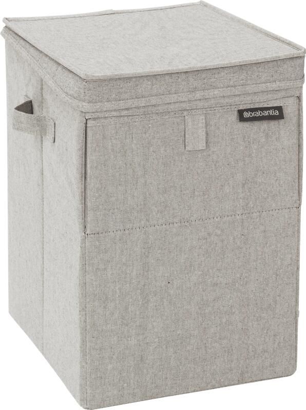 Brabantia Wasmand met Deksel Stapelbaar 35 l Grey