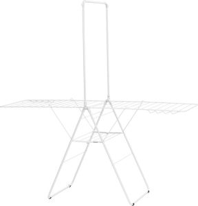 Brabantia HangOn Droogrek 25 meter met stang- inklapbaar White