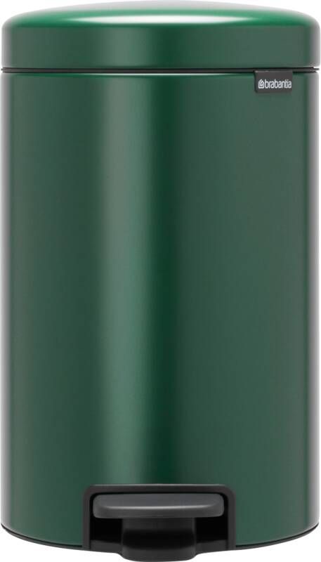 Brabantia newIcon pedaalemmer 12 liter met kunststof binnenemmer Pine Green