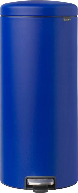 Brabantia NewIcon pedaalemmer 30 liter met kunststof binnenemmer Mineral Powerful Blue