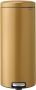 Brabantia NewIcon Pedaalemmer 30 liter Warm Gold - Thumbnail 1