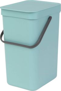 Brabantia Sort & Go Afvalemmer Opberger 16 L Lichtblauw