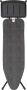 Brabantia Strijkplank B met Solide Stoomunithouder 124 x 38 cm Denim Black - Thumbnail 1