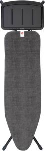 Brabantia Strijkplank B 124x38 Cm Denim Black Met Solide Stoomunithouder