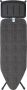 Brabantia Strijkplank C met Solide Stoomunithouder 124 x 45 cm Denim Black - Thumbnail 1