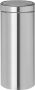 Brabantia Touch Bin afvalemmer 30 liter met kunststof binnenemmer Matt Steel Fingerprint Proof - Thumbnail 1