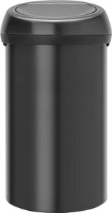 Brabantia Touch Bin afvalemmer 60 liter Matt Black