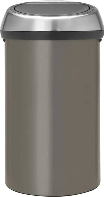 Brabantia Touch Bin 60 Liter Platinum