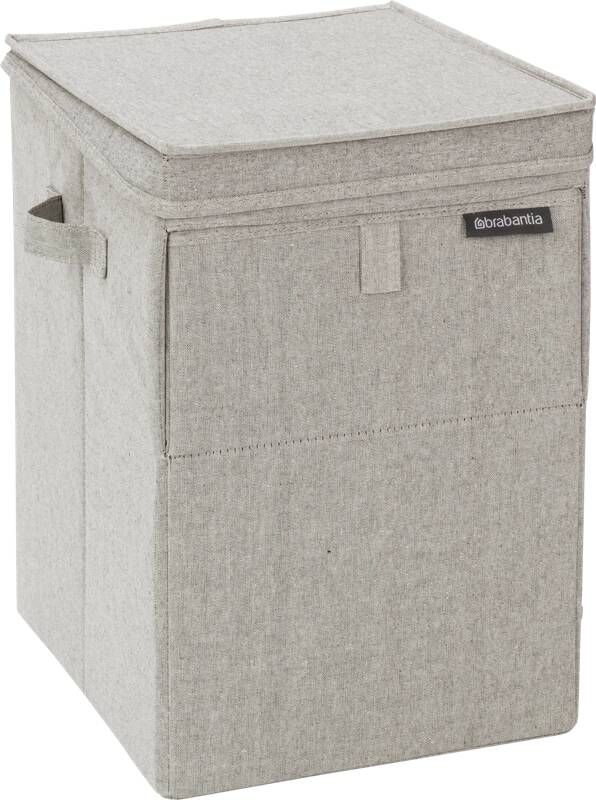 Brabantia Wasmand met Deksel Stapelbaar 35 l Grey