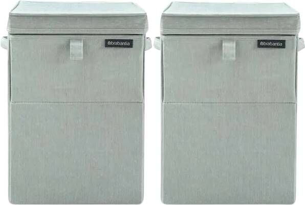 Brabantia Wasboxen Green Duo Pack