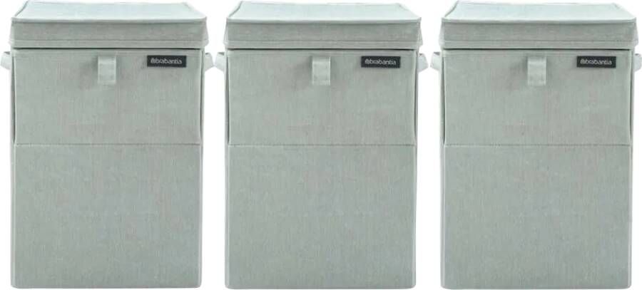 Brabantia Wasboxen Green Triple Pack