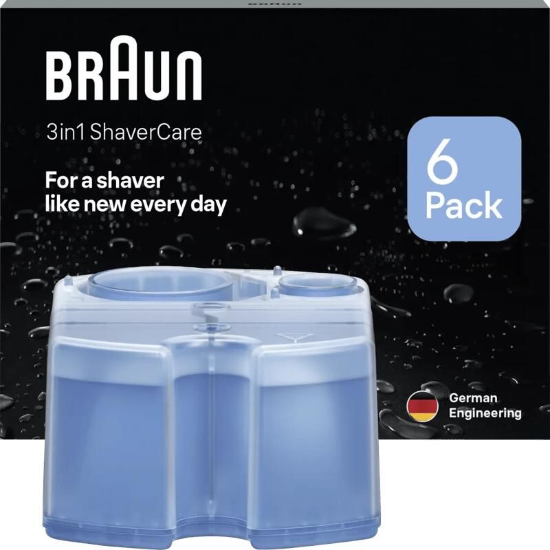 Braun 3-in-1 ShaverCare Reinigingsset Scheerapparaat Blauw