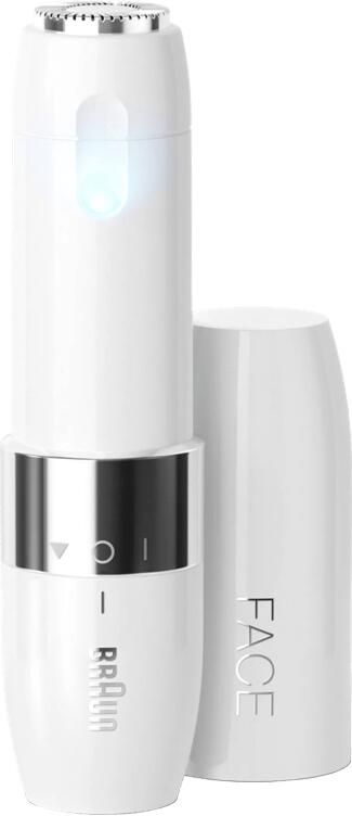 Braun Elektrische gezichtsonthaarder FS1000 Face mini-ontharingsapparaat ideaal voor onderweg met smartlight