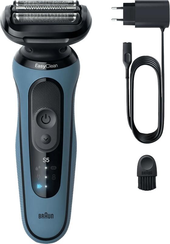 Braun Series 5 elektrisch scheerapparaat 52-A1000S azuurblauw