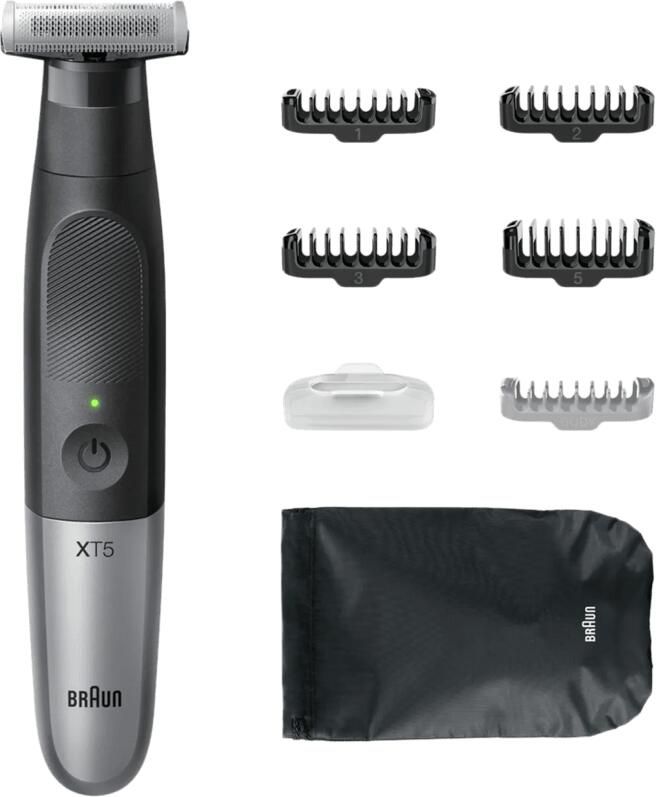 Braun Series X baard- en lichaamstrimmer XT5100 Blauw
