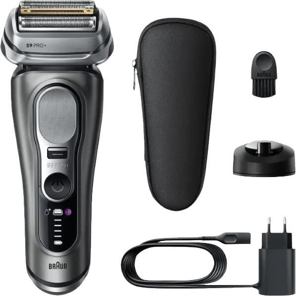 Braun Series 9 PRO+ elektrisch scheerapparaat met reisetui en oplaadstandaard 9615S grafiet