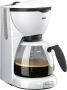 Braun Café House PurAroma Plus KF 520 1 WH Filter-koffiezetapparaat- Wit - Thumbnail 1