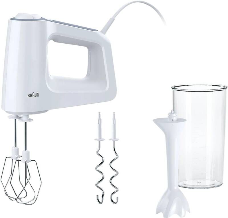 Braun Domestic Home Braun HM 3105 WH MultiMix 3 handmixer
