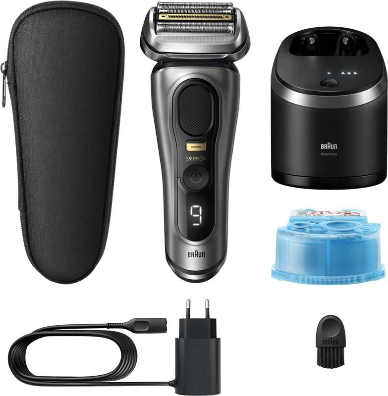 Braun Series 9 Pro+ 9565cc Elektrisch Scheerapparaat SmartCare Center Wet & Dry Grafiet