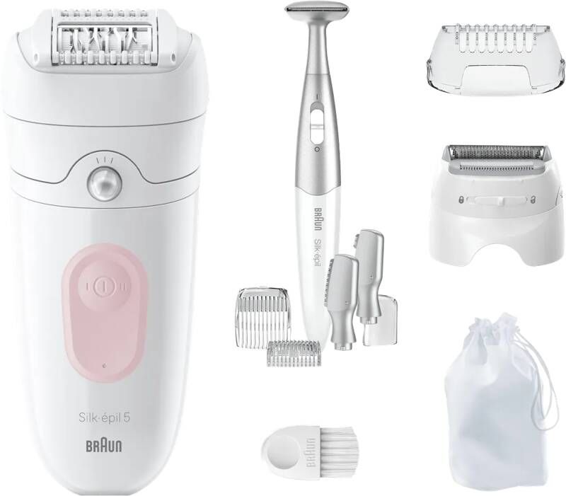 Braun Silk·épil 5-230 Wit Flamingo