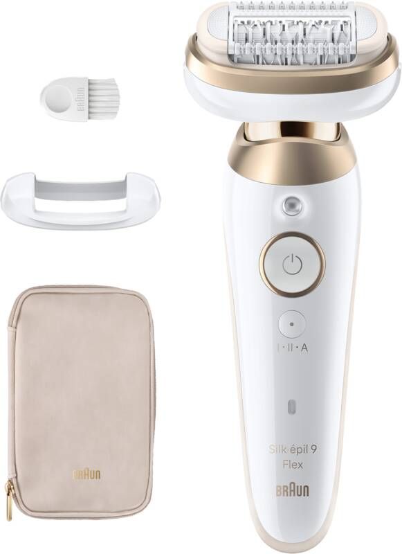 Braun Silk·épil 9 Flex 9-011 3D Wit Goud