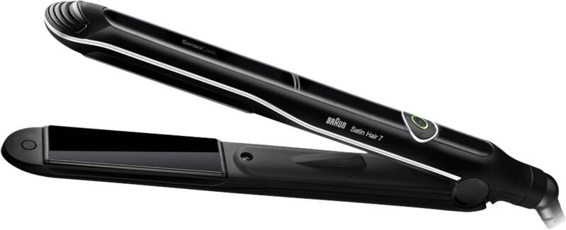Braun Satin Hair 7 SensoCare Premium BRST780E Stijltang Geadvanceerd display SensoCare technologie voor extra bescherming 9 temperatuurinstellingen