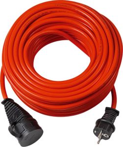 Brennenstuhl BREMAXXÂ verlengsnoer (25m kabel voor buitengebruik IP44 toepasbaar tot -35 Â°C olie- en UV-bestendig) oranje