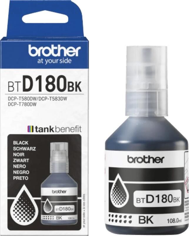 Brother BT-D180 Inktfles Zwart
