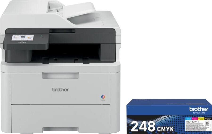 Brother DCP-L3560CDW + 1 extra set toners
