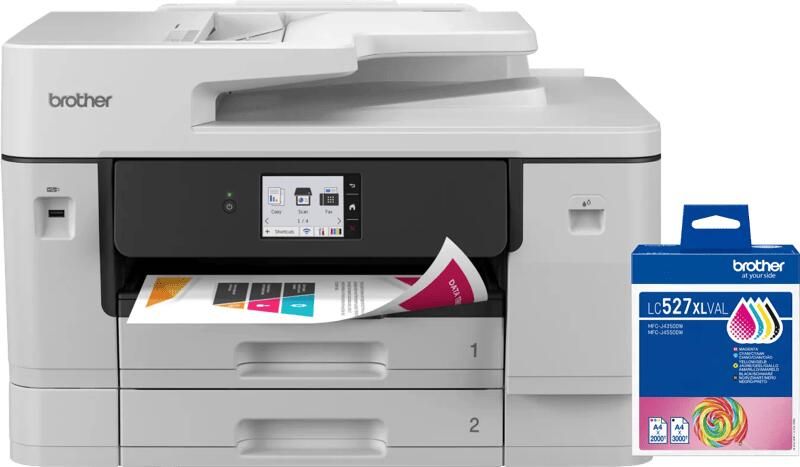 Brother MFC-J6960DW + 1 set extra XL cartridges