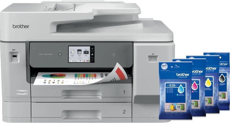 Brother MFC-J6975DW + 1 set extra cartridges