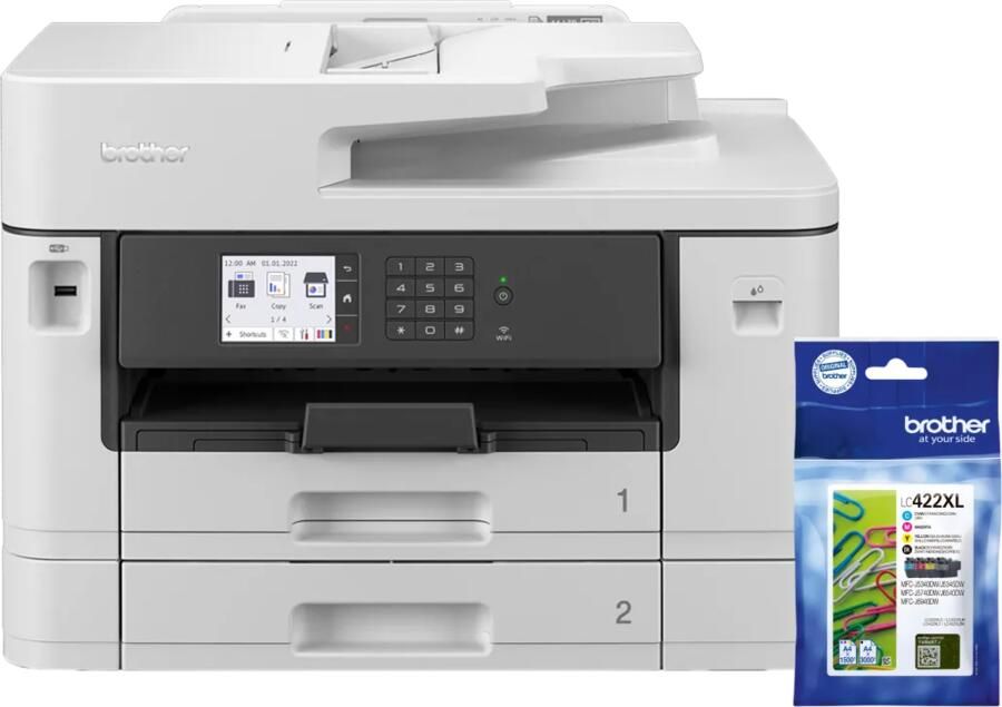 Brother MFCJ5740DW + 1 set extra XL cartridges