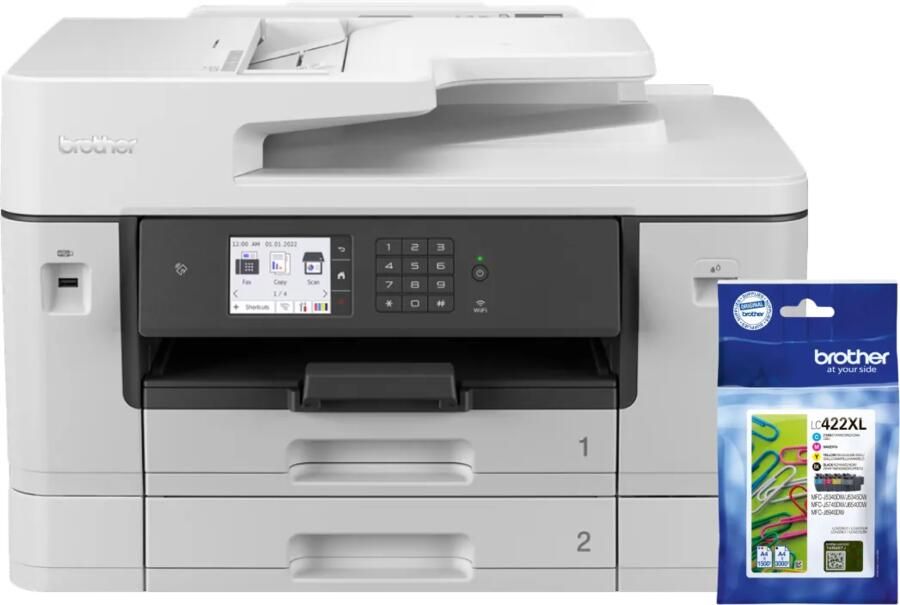 Brother MFCJ6940DW + 1 set extra XL cartridges