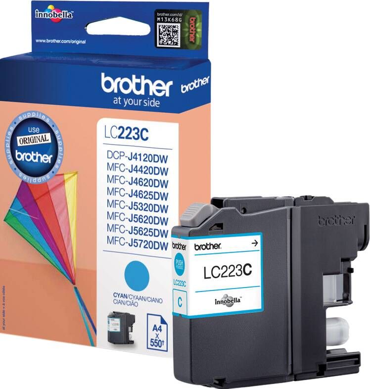 Brother LC-223C Cyan Ink (600 pages) | Cartridges&Toners | Computer&IT Printen&Scannen | LC-223C