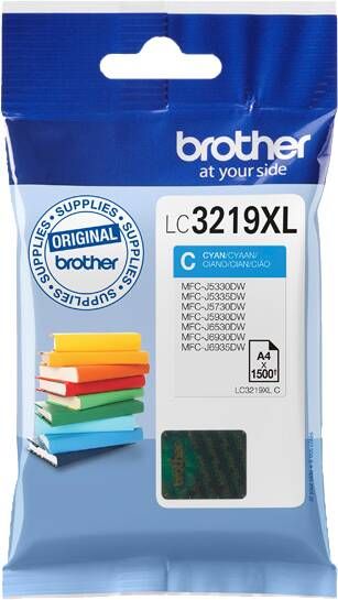 Brother LC-3219XLC Cyan Inkt (1500 pages) | Cartridges&Toners | Computer&IT Printen&Scannen | LC-3219XLC