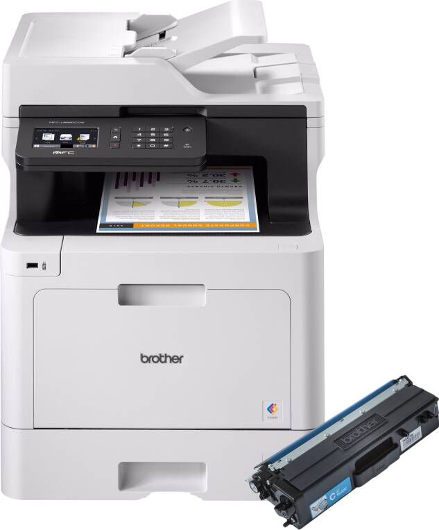 Brother MFC-L8690CDW + 1 extra zwarte toner