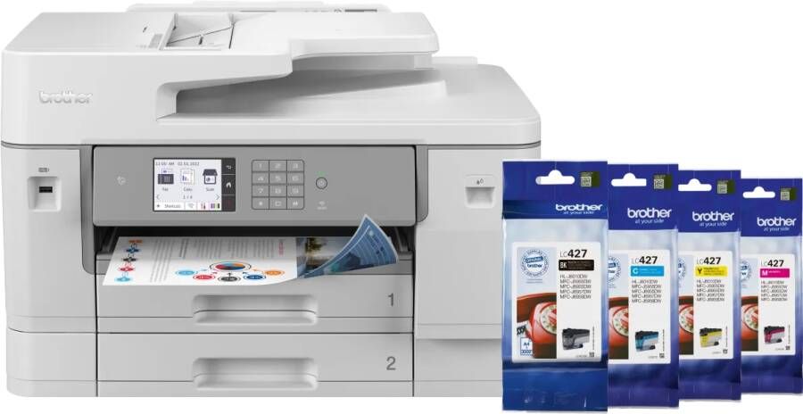 Brother MFCJ6955DW + 1 set extra cartridges