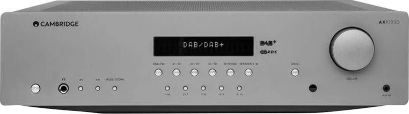 Cambridge Audio AX-R100D stereo receiver versterker DAB+ FM RDS-tuner