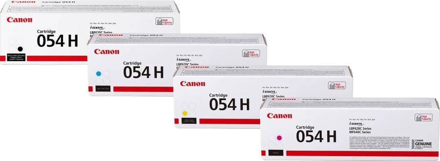 Canon 054 H Toner Combo Pack