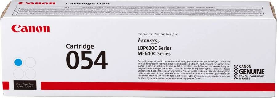 Canon 054 Toner Cyaan