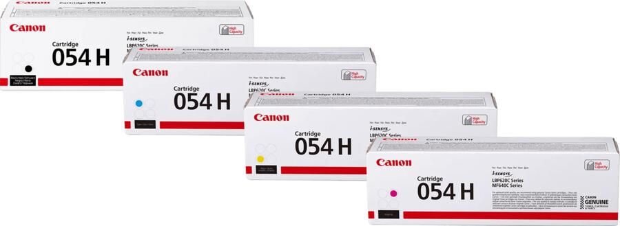 Canon 054 H Toner Combo Pack