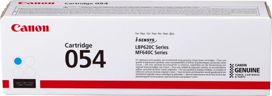 Canon 054 Toner Cyaan