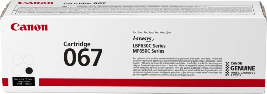 Canon 067 Toner Zwart