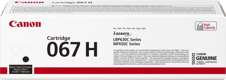Canon 067H XL Toner Zwart