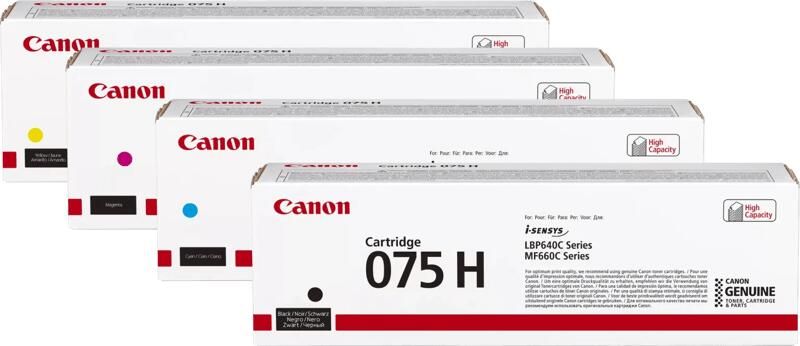 Canon 075H Toner Combo Pack