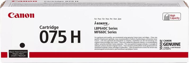 Canon 075H toner zwart