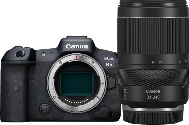Canon EOS R5 Body + RF 24-240mm f 4-6.3 IS USM
