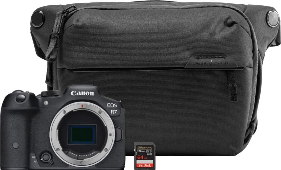 Canon EOS R7 Starterskit + RF 50mm f 1.8 STM